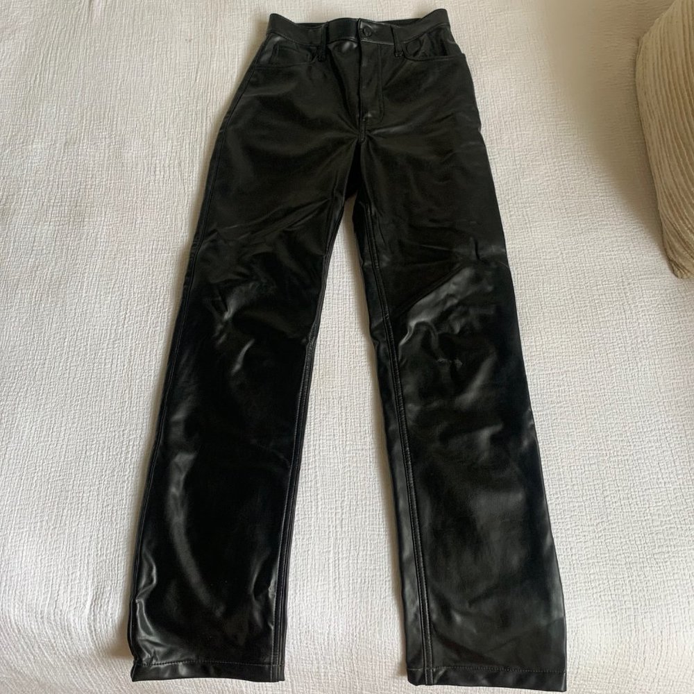 Vegan Leather Pants